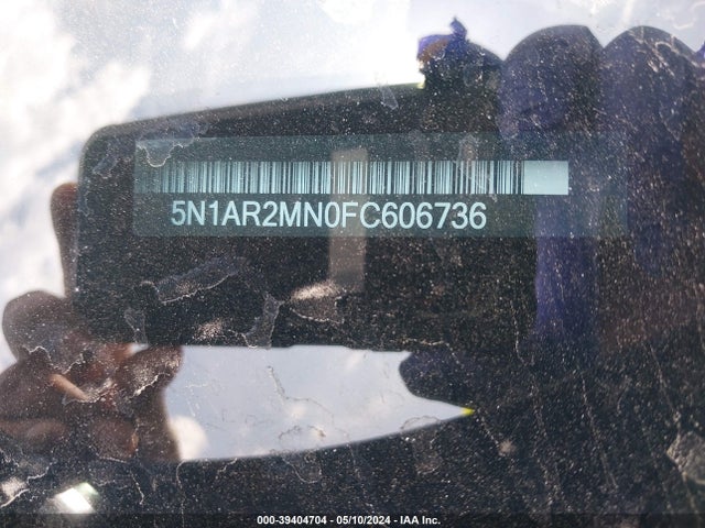 Nissan Pathfinder Platinum/s/sl/sv 2015 5N1AR2MN0FC606736 Image 12