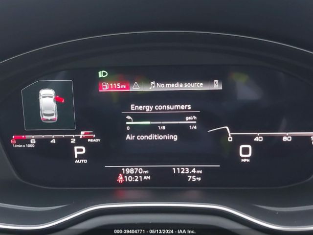 WAUFACF55PA006468 Audi A5 Sportback Premium Plus 45 Tfsi S Line Quattro S Tronic