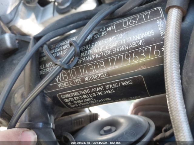 2018 BMW R NINE T WB10J4308JZ796376 Photo 9