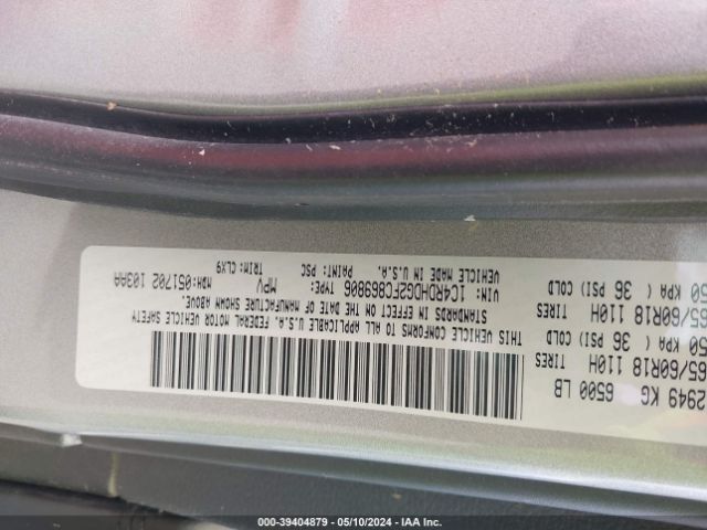 1C4RDHDG2FC869806 Dodge DURANGO LIMITED