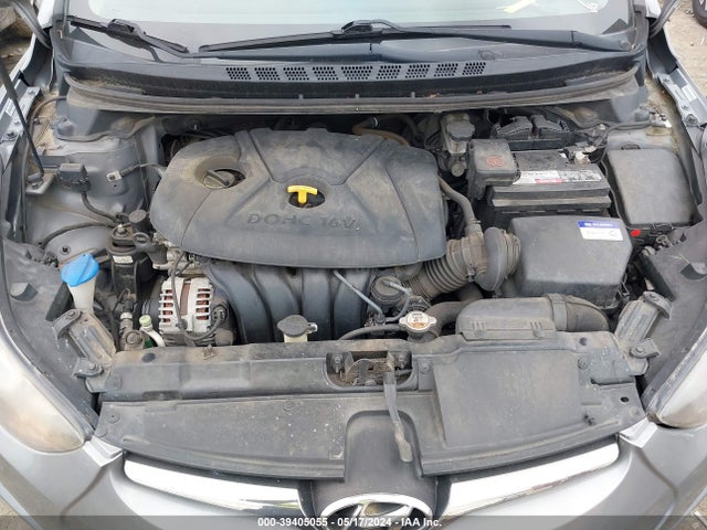 Hyundai Elantra Limited 2014 KMHDH4AE1EU097023 Image 10