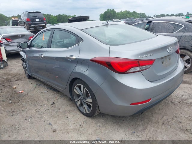 Hyundai Elantra Limited 2014 KMHDH4AE1EU097023 Image 3