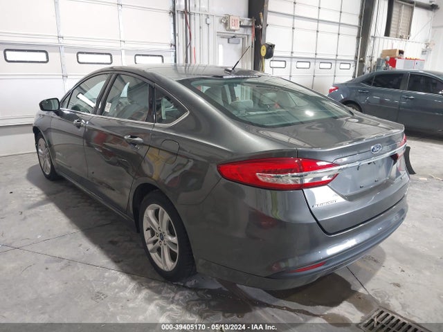 Ford Fusion Hybrid S 2018 3FA6P0UU1JR122425 Image 3