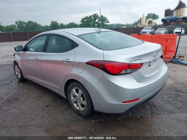 5NPDH4AE3FH633678 Hyundai ELANTRA SE