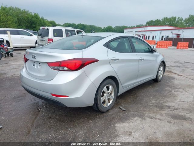5NPDH4AE3FH633678 Hyundai ELANTRA SE