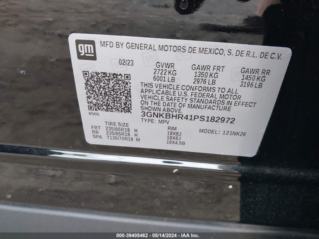 Chevrolet Blazer Awd 2lt 2023 3GNKBHR41PS182972 Image 9