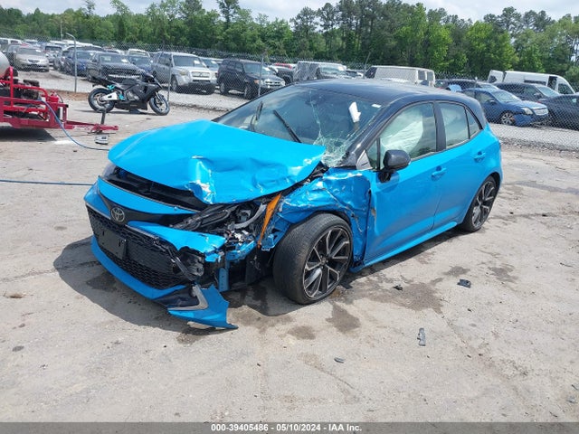 Toyota Corolla Xse 2021 JTNC4MBE2M3144649 Image 2