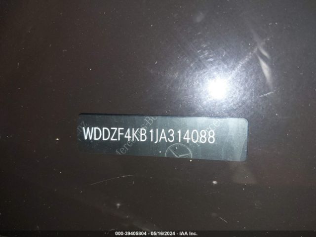 WDDZF4KB1JA314088 Mercedes-Benz E 300 4matic