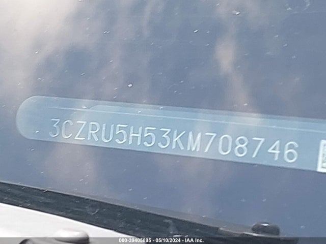 Honda HR-V EX 2019 3CZRU5H53KM708746 Image 9