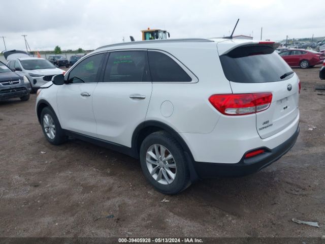 5XYPG4A39GG186359 KIA Sorento 2.4l Lx
