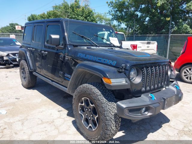 Продажа на аукционе авто 2022 Jeep Wrangler 4xe Unlimited Rubicon 4x4, vin: 1C4JJXR63NW228550, номер лота: 39406122