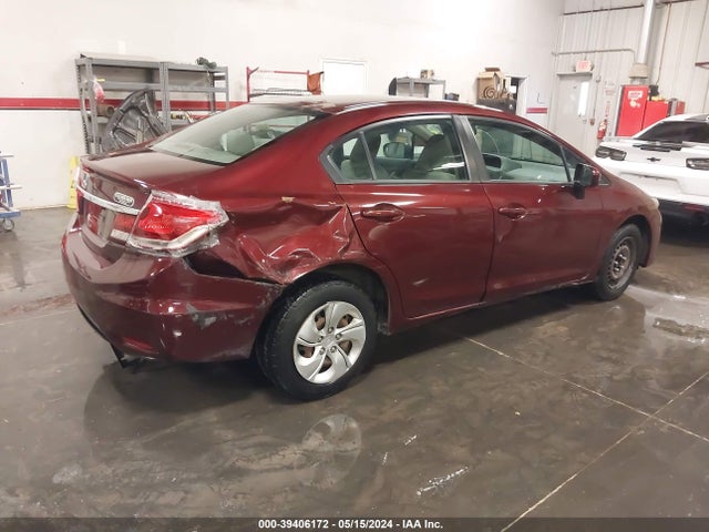 Honda Civic Lx 2014 19XFB2F59EE274072 Image 4