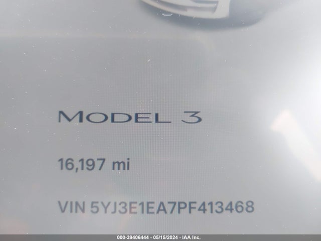 Tesla Model 3 Rear-wheel Drive 2023 5YJ3E1EA7PF413468 Image 7