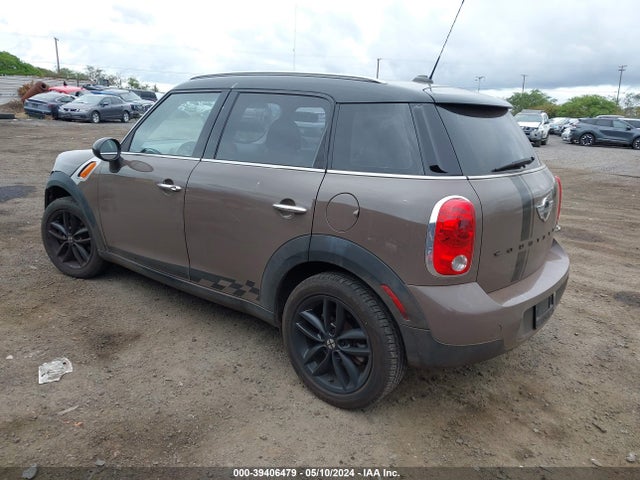 2011 MINI COOPER COUNTRYMAN WMWZB3C57BWM01391 Photo 2