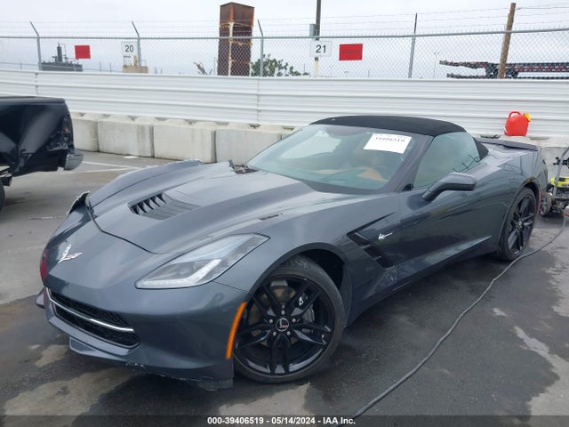Chevrolet CORVETTE STINGRAY 2014 1G1YF3D77E5113862 Image 2