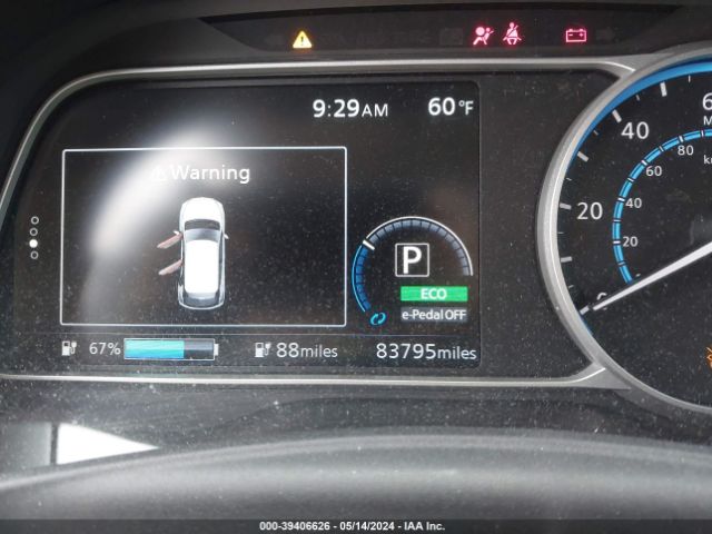 1N4AZ1CPXJC305326 Nissan LEAF SV