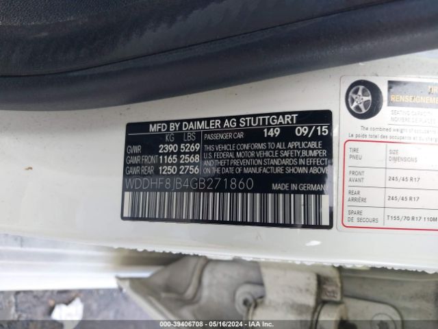 WDDHF8JB4GB271860 Mercedes-Benz E 350 4matic
