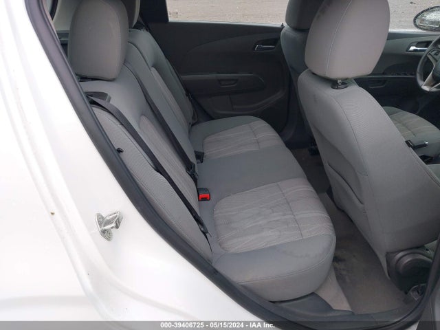 Chevrolet Sonic Lt Auto 2014 1G1JC6SHXE4108992 Image 8