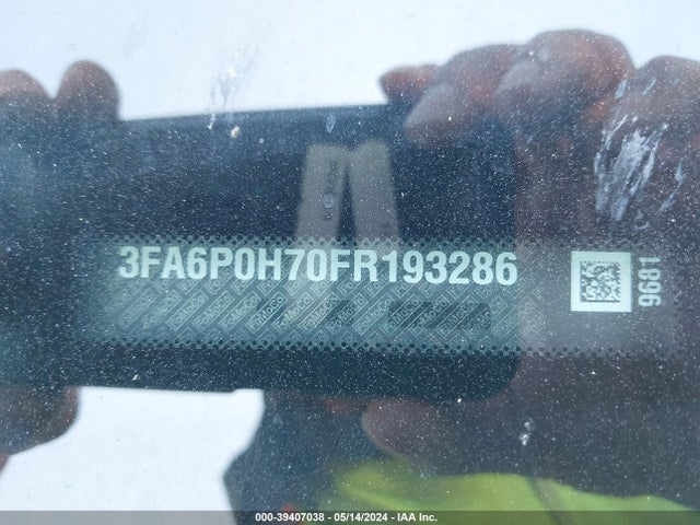 Ford FUSION SE 2015 3FA6P0H70FR193286 Image 9