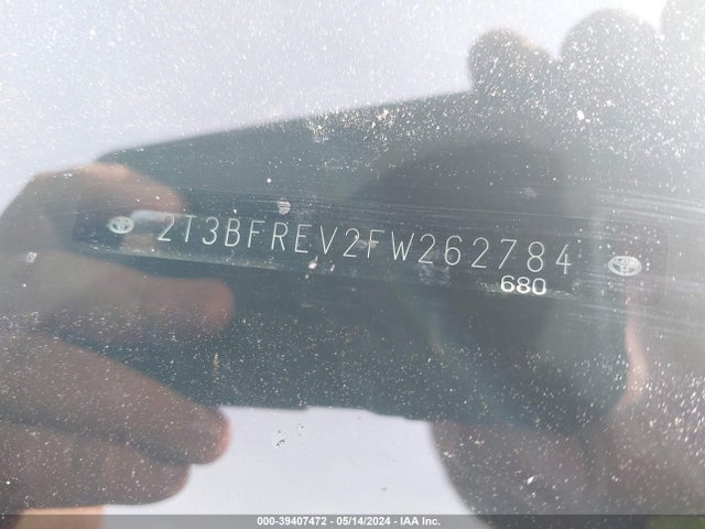 Toyota RAV4 LE 2015 2T3BFREV2FW262784 Image 9