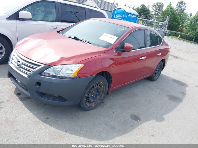 Nissan SENTRA S 2014 3N1AB7AP0EL686699 Image 2