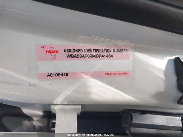 WBA53AP09MCF41464 BMW 430I