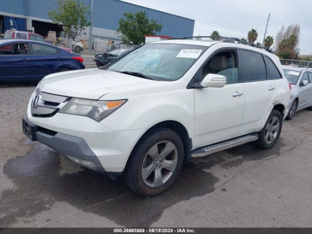 2009 ACURA MDX 2HNYD28799H507129 Photo 1