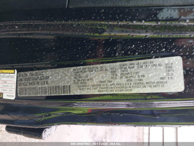 1C6HJTAG4PL529108 Jeep Gladiator Sport S 4x4