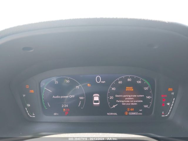 1HGCY2F6XPA007458 Honda Accord Hybrid Ex-l