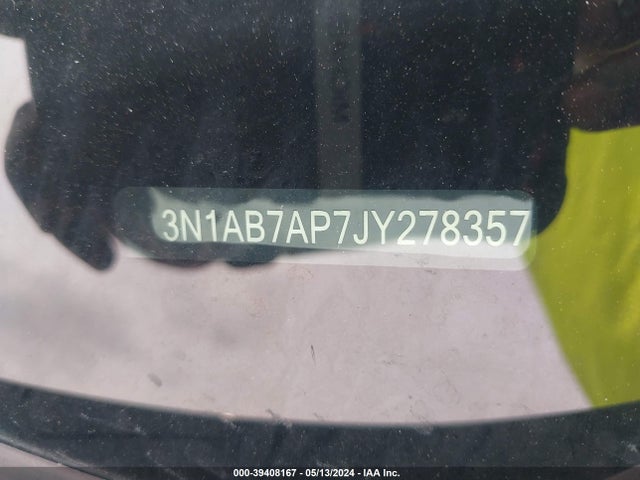 Nissan SENTRA S 2018 3N1AB7AP7JY278357 Image 9