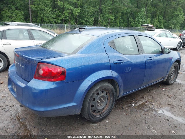 Dodge AVENGER SE 2014 1C3CDZAB6EN105453 Image 4