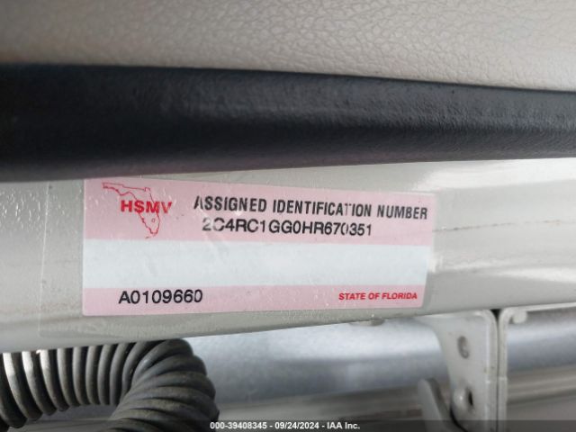 2C4RC1GG0HR670351 Chrysler Pacifica Limited