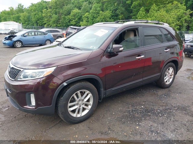 KIA Sorento Lx V6 2014 5XYKT4A77EG444352 Image 2