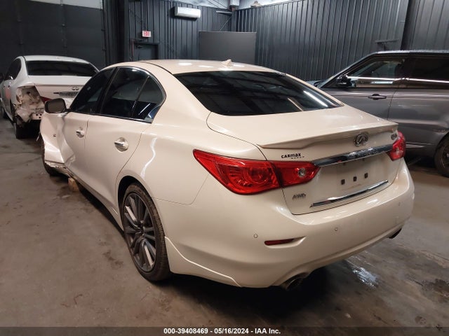 2017 Infiniti Q50 3.0t Red Sport 400 მანქანა იყიდება აუქციონზე, vin: JN1FV7AR0HM870906, აუქციონის ნომერი: 39408469