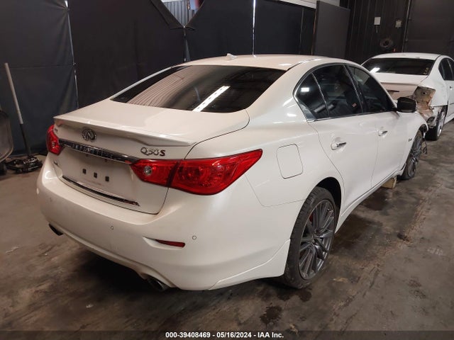 2017 Infiniti Q50 3.0t Red Sport 400 მანქანა იყიდება აუქციონზე, vin: JN1FV7AR0HM870906, აუქციონის ნომერი: 39408469