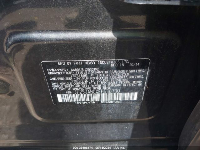 JF2SJAHCXFH538730 Subaru Forester 2.5i Limited