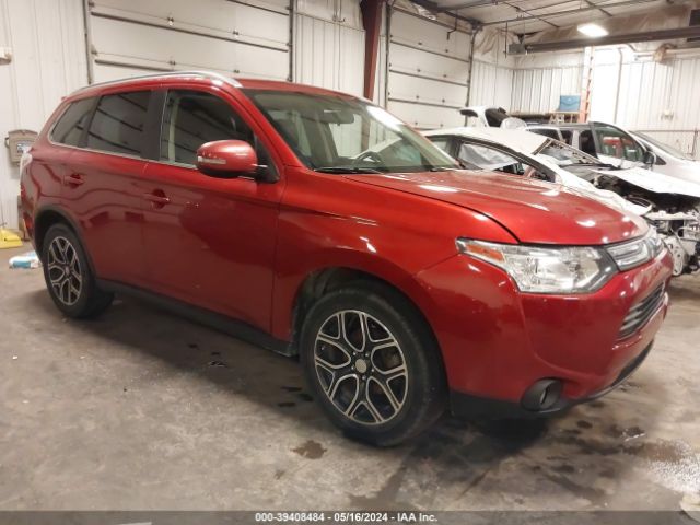 Продажа на аукционе авто 2015 Mitsubishi Outlander Gt, vin: JA4JZ4AX2FZ001890, номер лота: 39408484