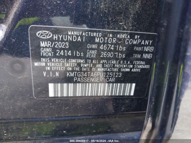 KMTG34TA6PU125123 Genesis G70 2.0t Rwd