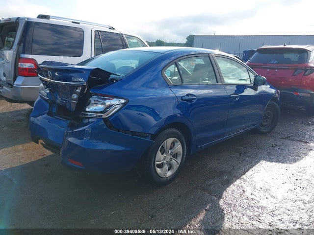 Honda Civic Lx 2014 19XFB2F59EE040188 Image 4