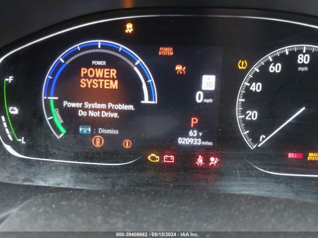 1HGCV3F59NA007728 Honda Accord Hybrid Ex-l