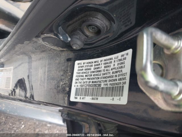 19XFC2F85GE092380 Honda CIVIC EX