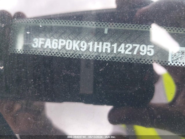 Aukcja sprzedaży 2017 Ford Fusion Titanium, vin: 3FA6P0K91HR142795, numer aukcji: 39408740