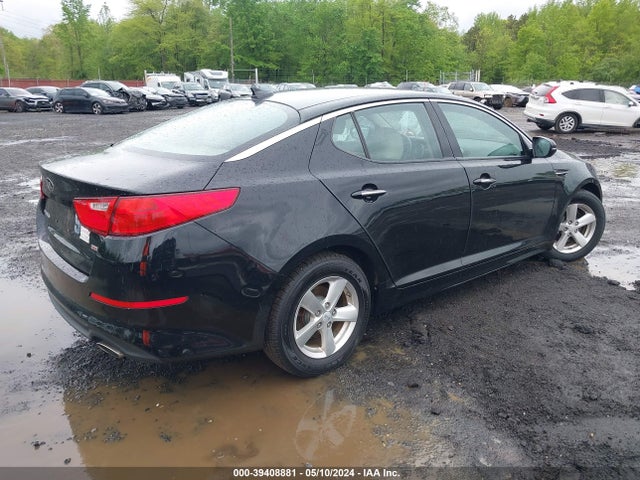 KIA Optima Lx 2015 KNAGM4A78F5663928 Image 4