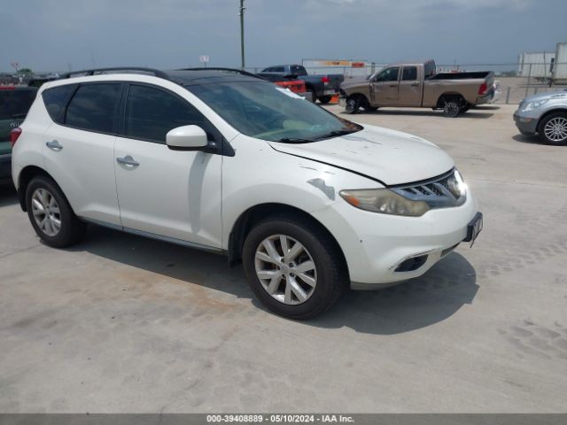 Auction sale of the 2014 Nissan Murano Sl, vin: JN8AZ1MU2EW408327, lot number: 39408889