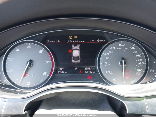39408983 :رقم المزاد ، WAUW2AFC9FN015424 vin ، 2015 Audi S7 4.0t مزاد بيع