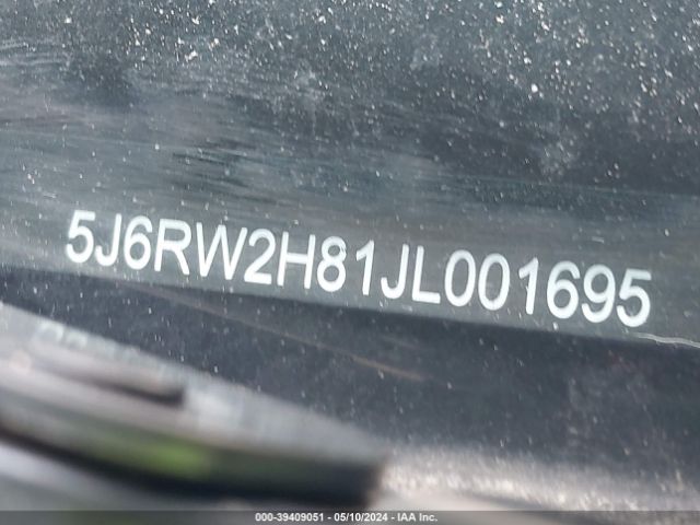 5J6RW2H81JL001695 Honda Cr-v Ex-l/ex-l Navi