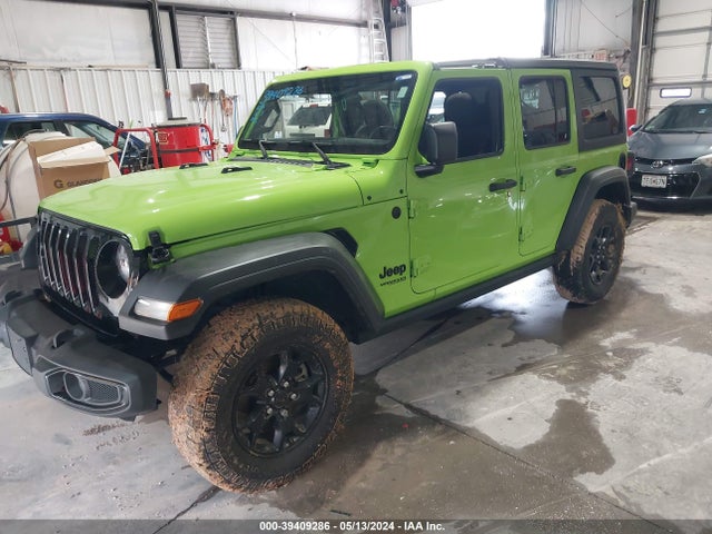 1C4HJXDN2MW801532 Jeep Wrangler Unlimited Willys 4x4