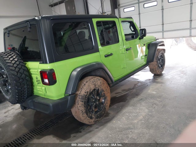 1C4HJXDN2MW801532 Jeep Wrangler Unlimited Willys 4x4