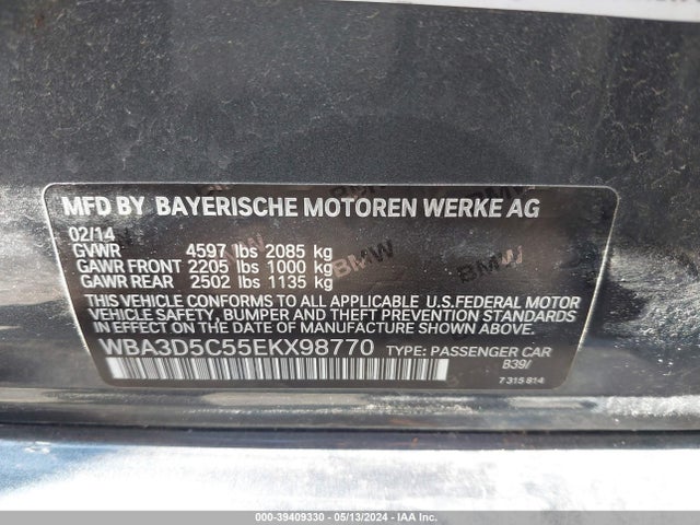 WBA3D5C55EKX98770 BMW 328d Xdrive