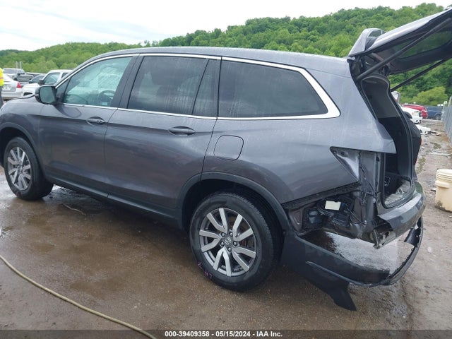 Honda Pilot Awd Ex-l 2022 5FNYF6H50NB021024 Image 3